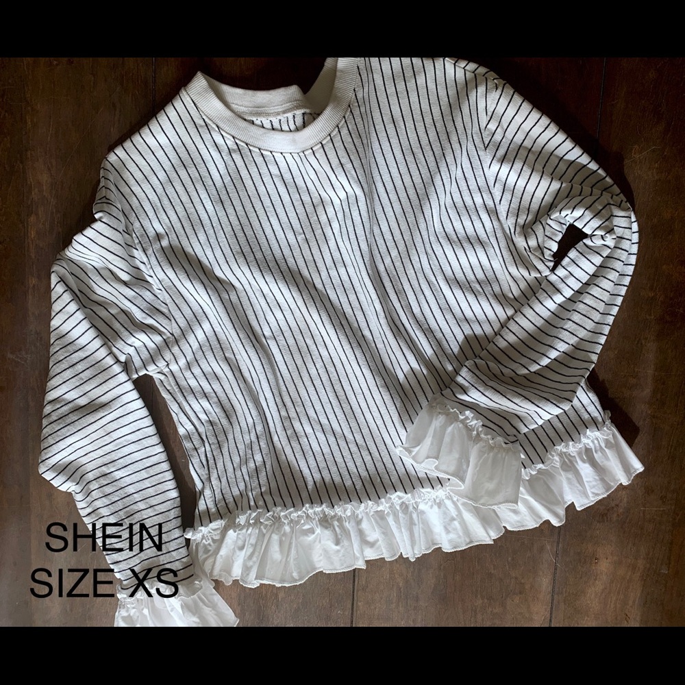 Shein striped shirt